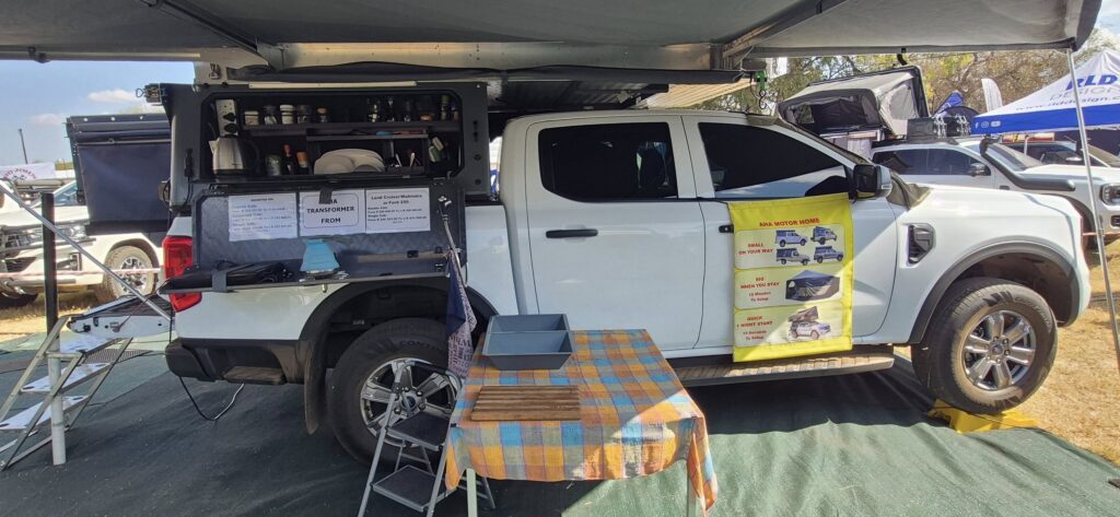 AHA Outdoor Systems at kykNET Buite ekspo 2025 at Sondela Nature Reserve.