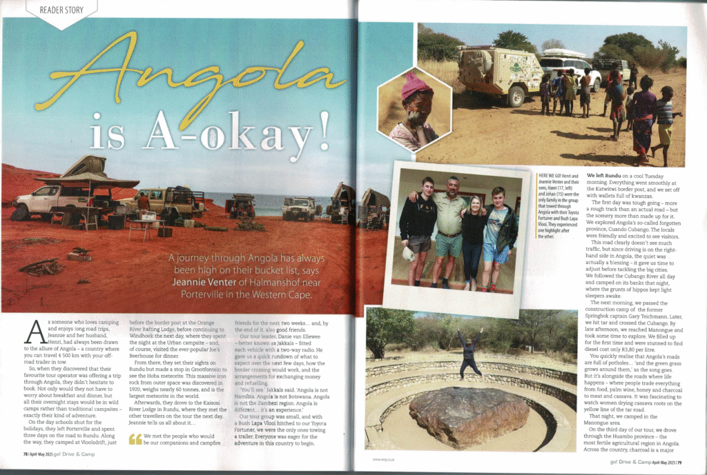 AHA Campers spotted on pages 78-79 of Go Drive & Camp Magazine - Issue 66 - April 2025 to May 2025.