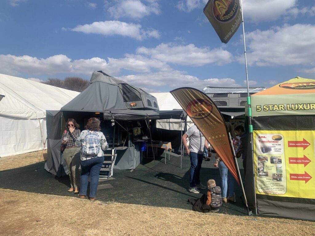 AHA Outdoor Systems stand at Kragdag 2025