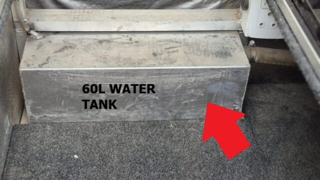 AHA 45 – 60L Water tank and window