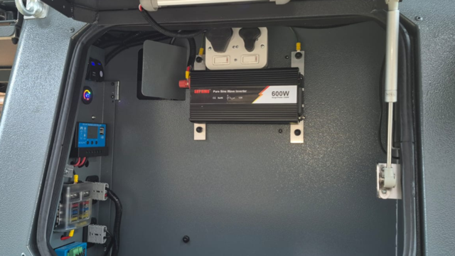 Electrical Compartment Stoarge Area LHS
