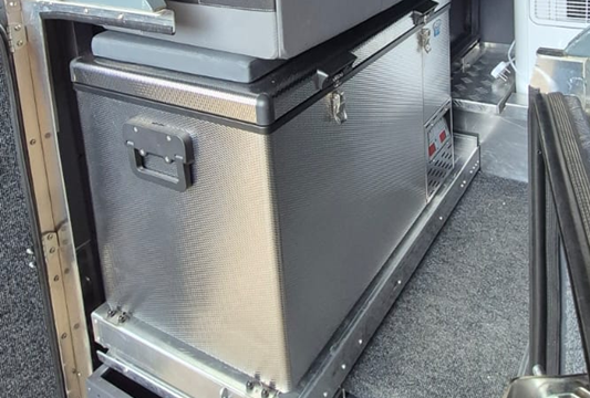 Fridge National Luna 90L INSIDE
