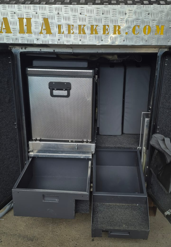 Storage Drawers for Post-Pans and Groceries