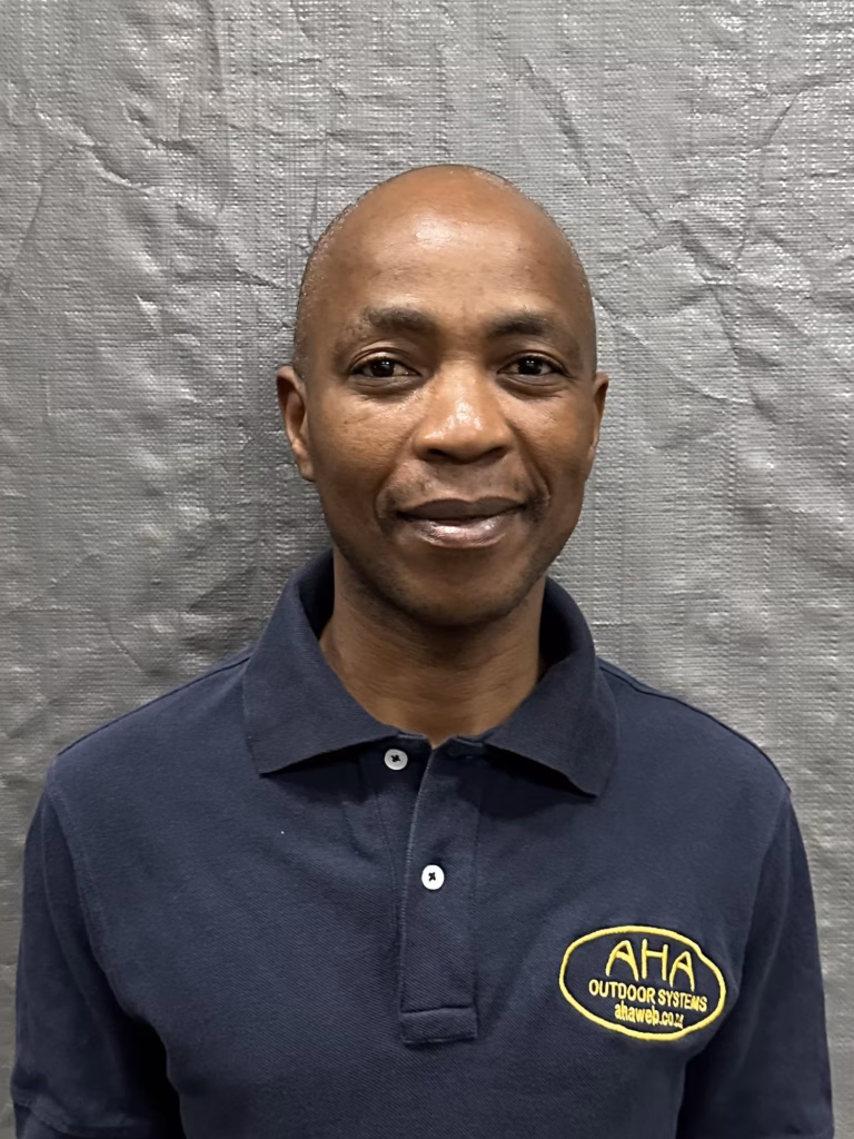 Tembi Ntuli from AHA Outdoor Systems