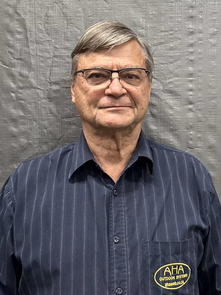 Dawie Maas from AHA Outdoor Systems